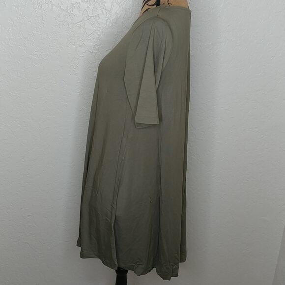 Wishlist T-Shirt Dress Green Size S/M - Picture 2 of 5